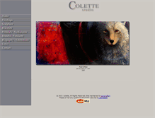 Tablet Screenshot of colette-studio.com